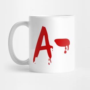 Blood Group A- Negative #Horror Hospital Mug